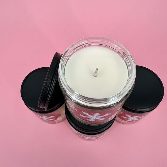 Bright Christmas Morning Candle Bath & Body Works Single Wick Jar 7oz Lot of 4 - Picture 2 of 3